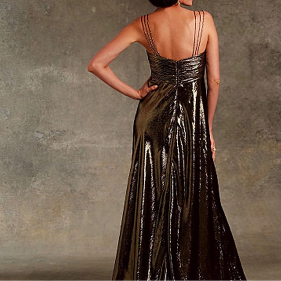 Vogue V1079 Badgley Mischka Sewing Pattern Evening Gown and Stole Size 18 20 22 - Picture 2 of 6